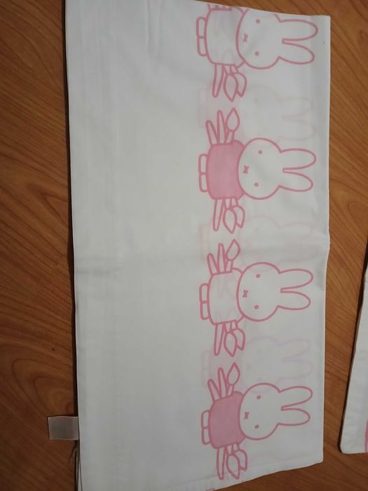 Conjunto lençóis Miffy para cama de criança 1.20x0.60