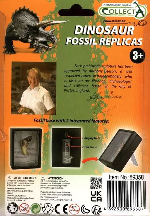 Ząb Tyranozaurus red. Collecta. Nowy Produkt