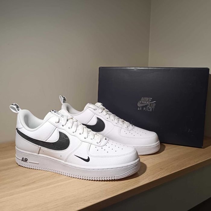Nike Air Force 1 '07 LV8 JD r. 45 (29 cm) White/Black-White