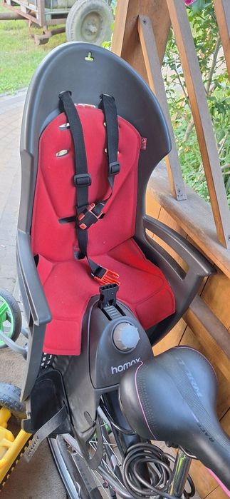Fotelik dziecięcy na rower hamax