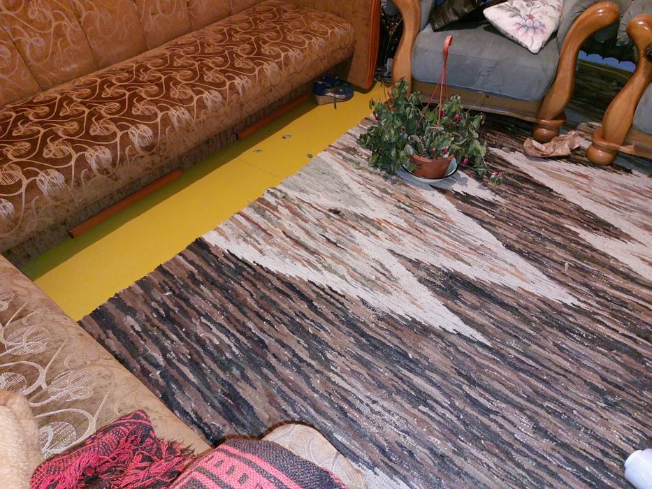 Dywan skórkowy skórzany