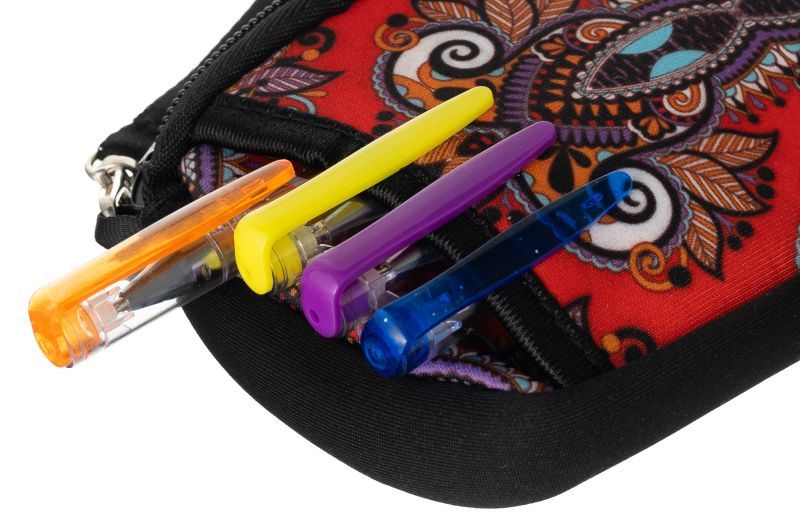 etui kolorowe-piórnik/portmonetka dla dzieci - loren