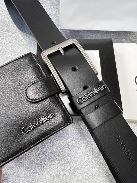 Мужской ремень пояс Шкіряний ремінь пояс пасок на подарунок гаманець