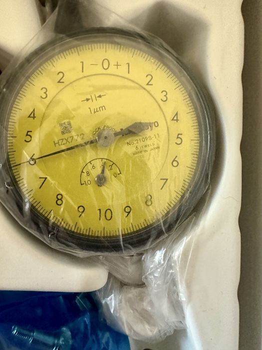 Головка индикаторная, индикатор часового типа 1мм 0,001мм Япония