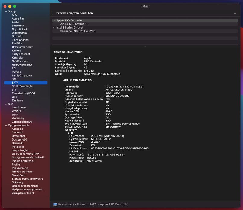 Apple iMac 27" Retina 5K i7 / 32 GB / SSD 2 TB – idealny stan