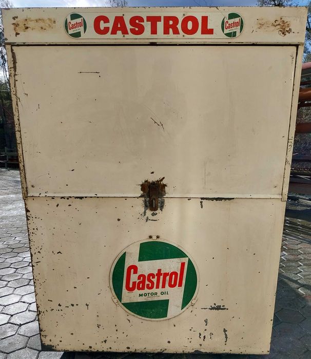 Cabine dispensador óleo Castrol