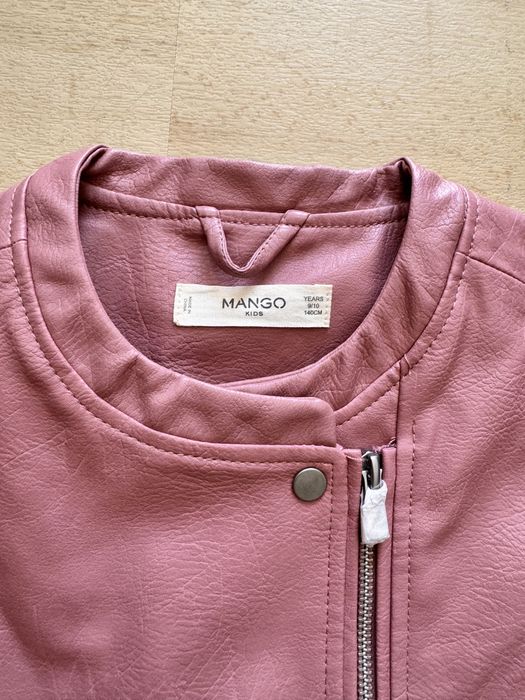 Нова куртка кожзам, Mango. 140 см