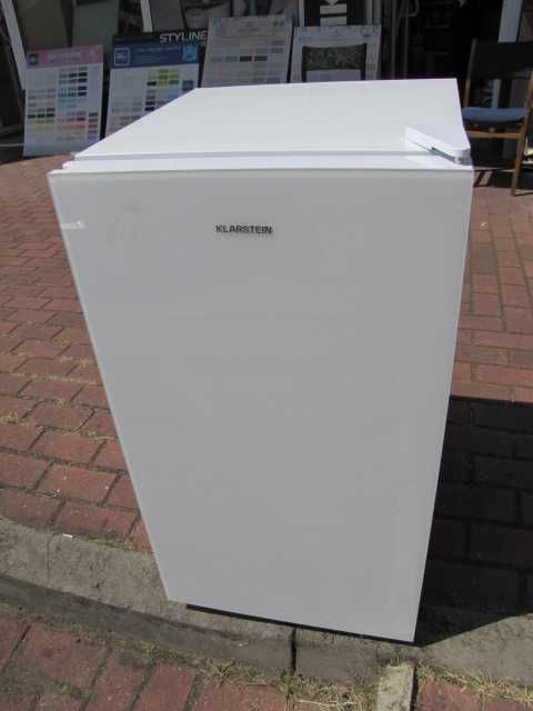 Lodówka zamrażalnik chłodziarka 90L szklany front biała Klarstein