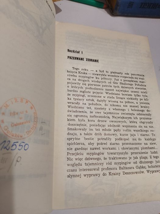 Stanisław Pagaczewski Misja profesora Gąbki