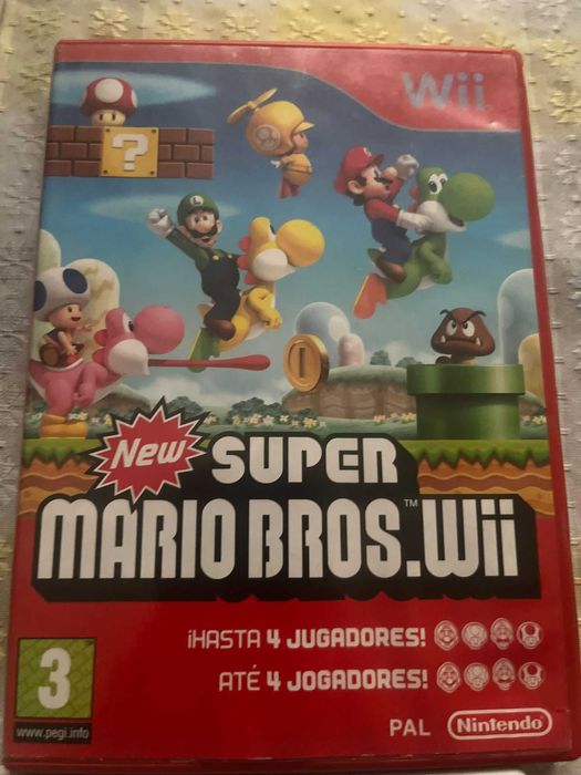 Wii + comandos + jogos