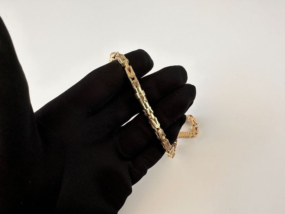 Splot Grecki 83,9g / 69cm / 4,5mm ! Złoty łańcuszek 585pr NOWY!