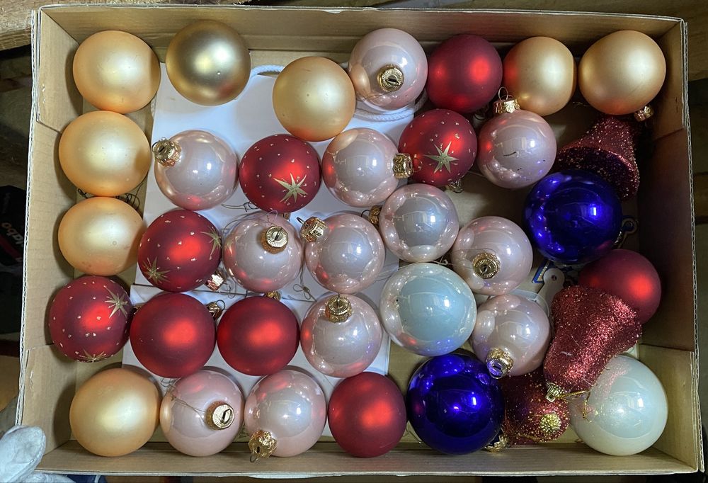 bombki choinkowe 35 sztuk