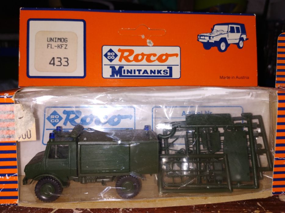 4 Roco miniature models, old stock, new