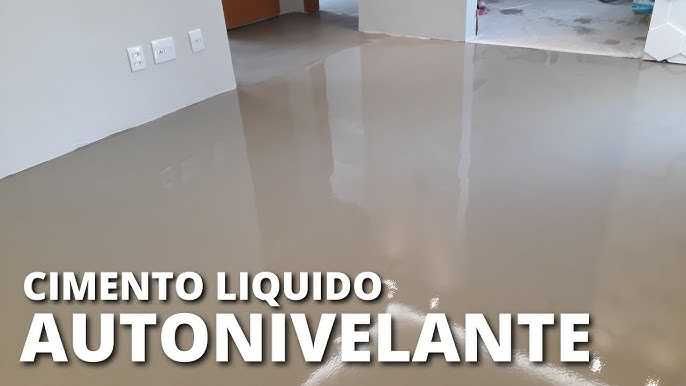 Pavimento autonivelante