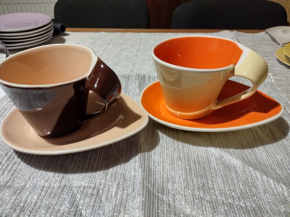 Dwie ozdobne filiżanki 300 ml