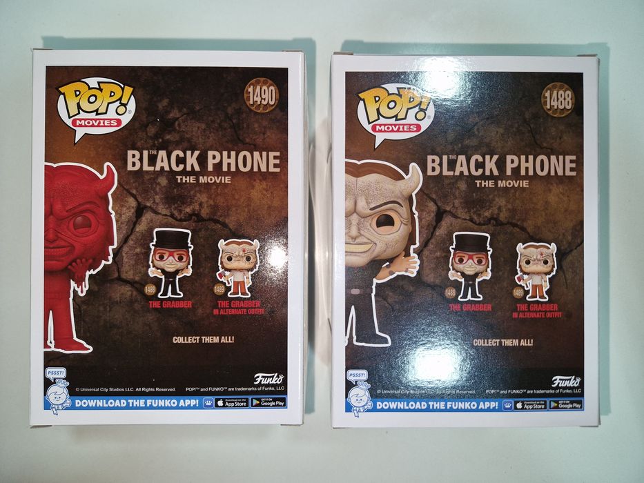 Black Phone The Grabber Chase and Red Funko