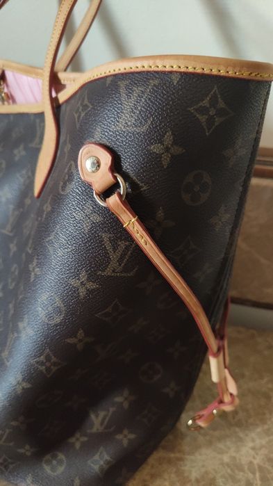 Torebka neverfull skóra naturalna shopperka duża