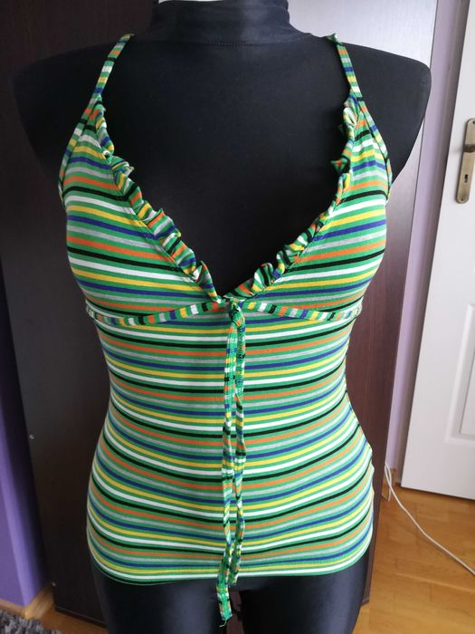 Nowa bluzka na ramiączkach w paski