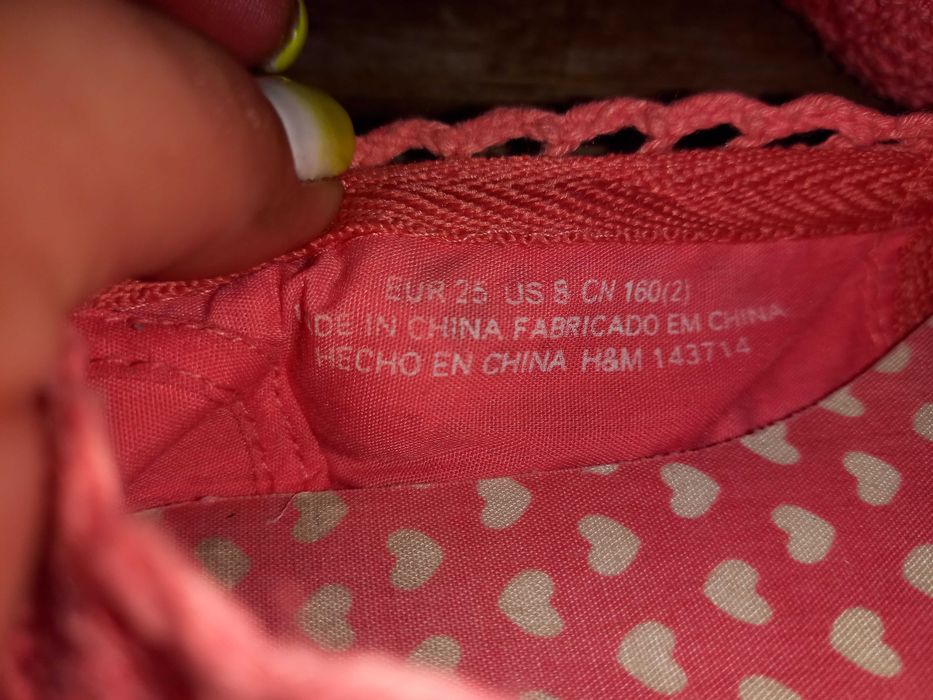 Baleriny ażurowe H&M rozm 25