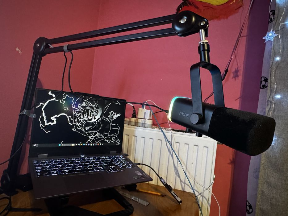 Ramię / Pantograf mikrofonowy (Boom Arm) – Idealny do streamingu!