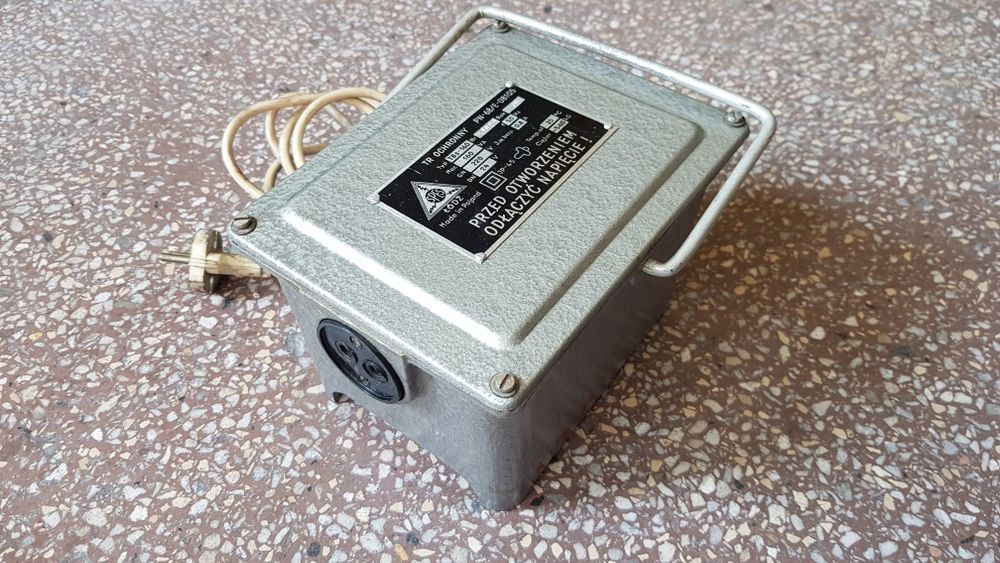 Transformator ochronny TBS-160 24V 160VA | PRL | SPES Łódź