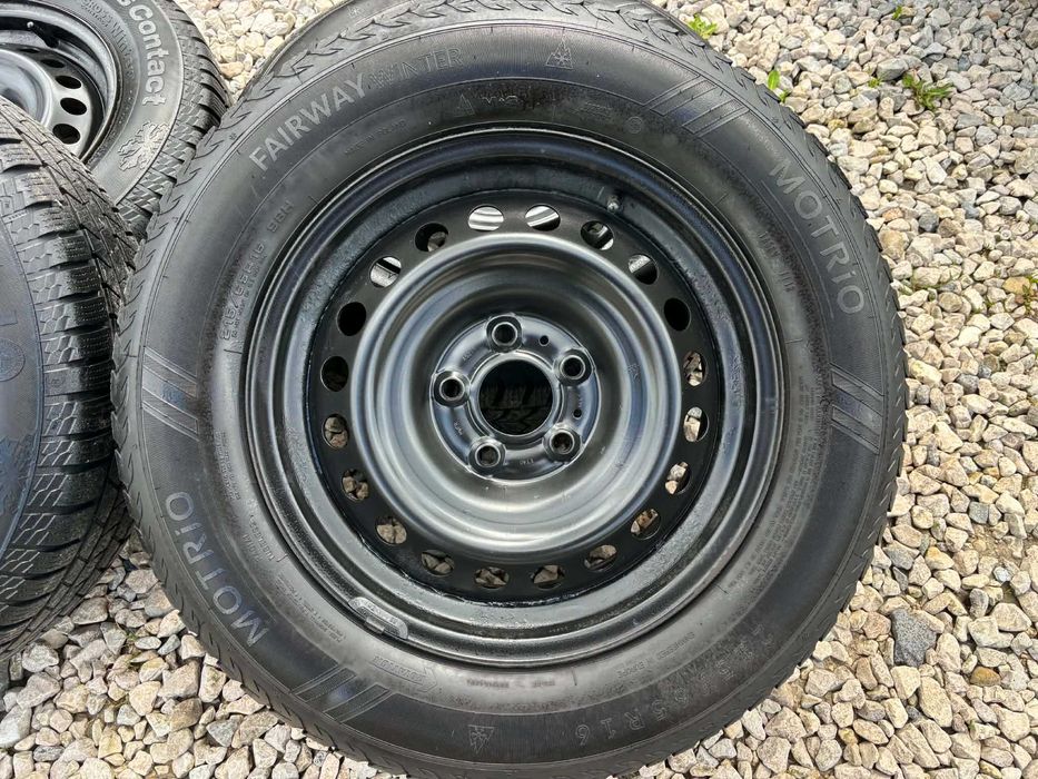Koła stalowe 215/65r16 do Renault Kadjar + opony zimowe