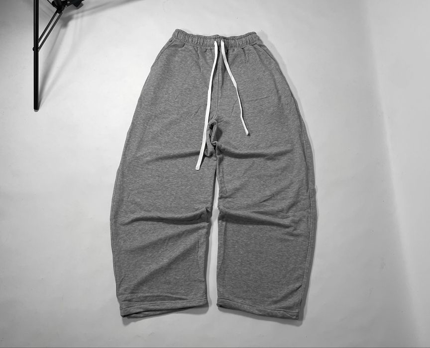 Широкі сірі спортивні штани BAGGY SWEATPANTS широкие спортивки бегги