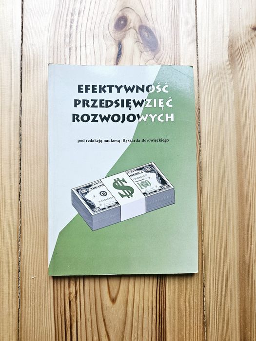 Książka Efektywność przedsięwzięć rozwojowych
