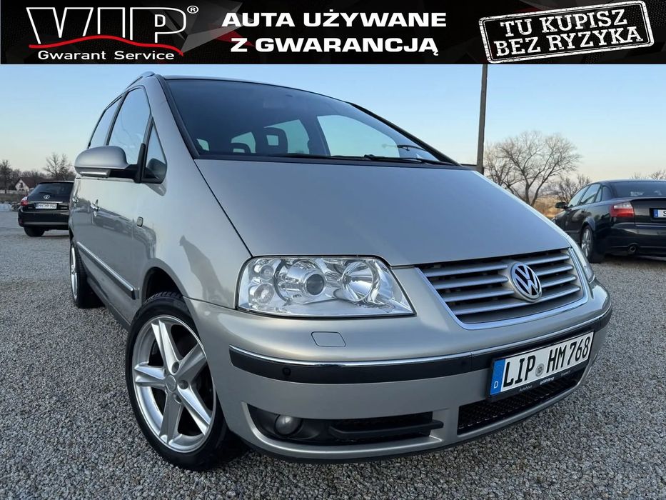 Volkswagen Sharan VW 2009r 2.0 TDI 8V 140 KM 7 osobowy Exclusive Edition xenon Gwarancja