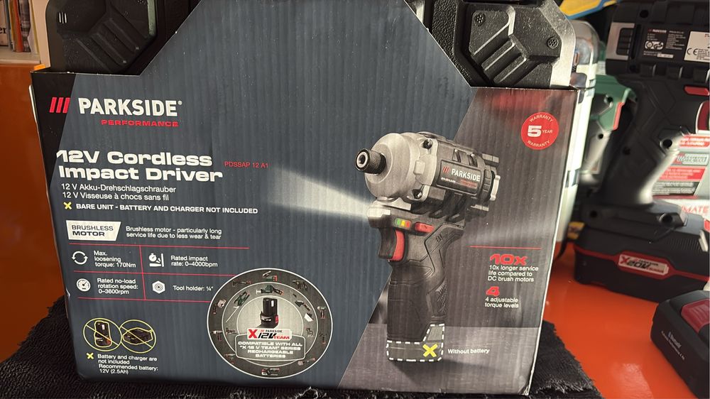 Aparafudadora de Bite da Parkside - Performance 12v