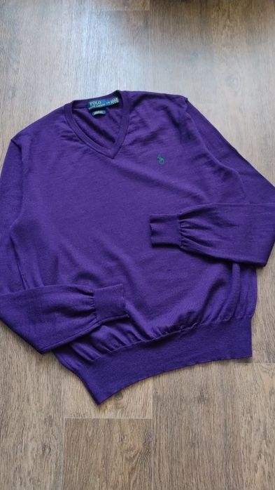 Стильний з вовни меріноса светр Polo Ralph Lauren