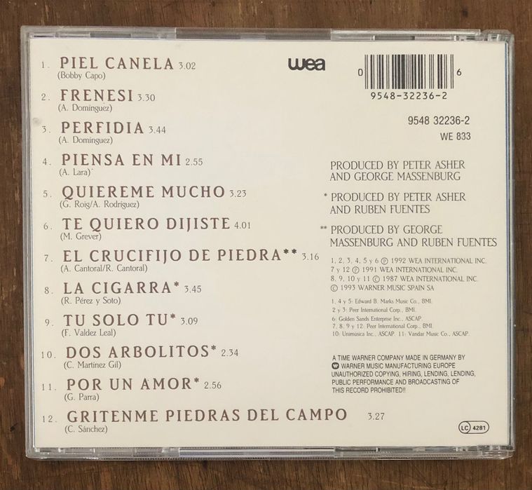 Linda Ronstadt - Boleros y Rancheras