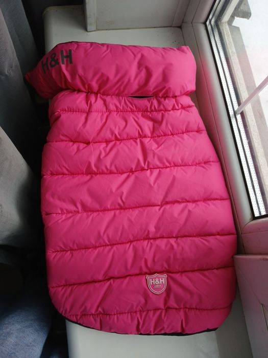 Двохсторонній пуховик для собаки Hugo&Hudson