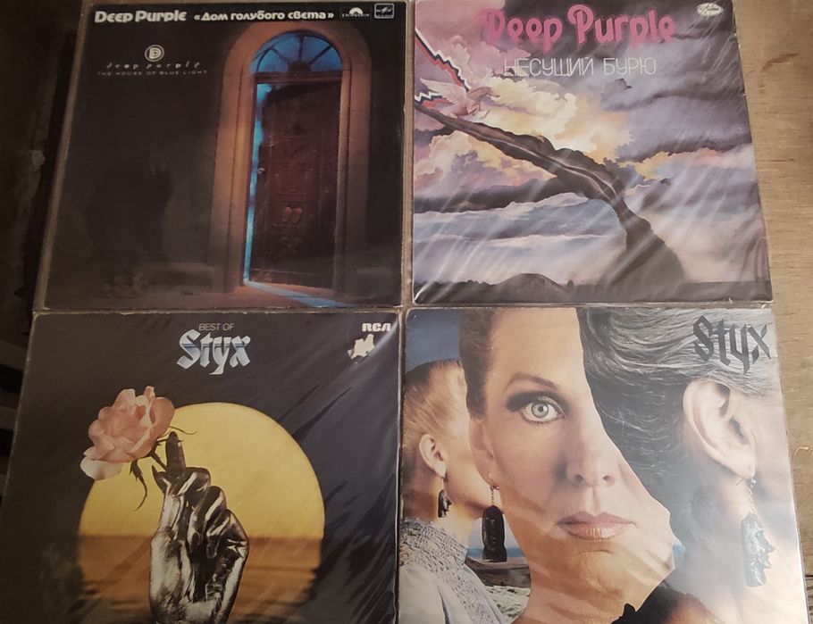 Вінілові платівки (metal / rock music)