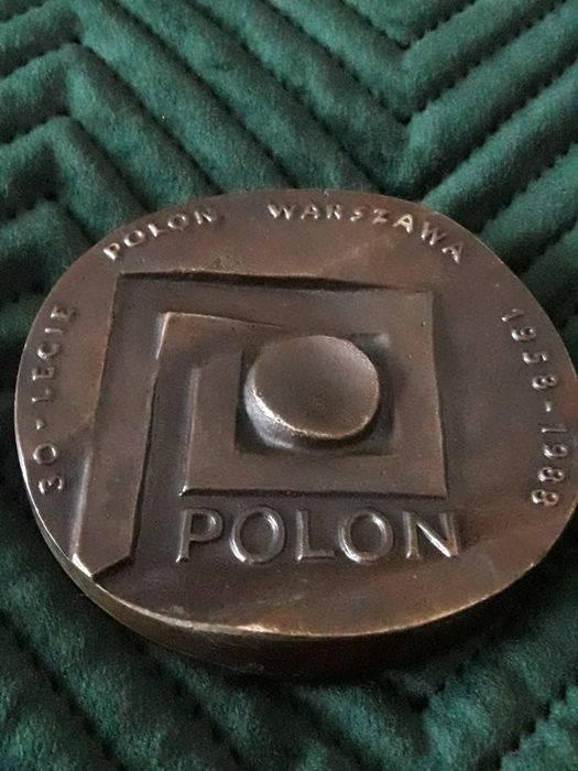 Medal brąz, Maria Skłodowska Polon UNIKAT (Ewa Olszewska )