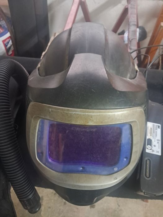 speedglas 9100MP z kaskiem i nawzajem