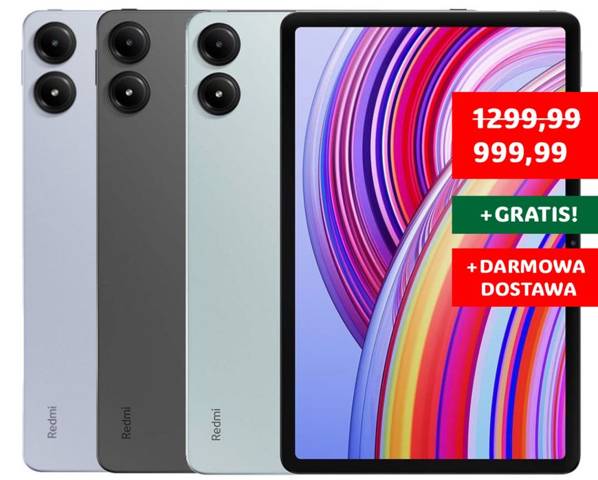 Noworoczna promocja: Nowy Xiaomi Pad Pro 8/256 GB + GRATIS