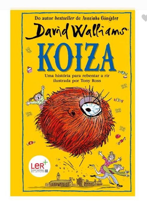 Livro: Koiza de David Walliams - NOVO - Plano Nacional Leitura