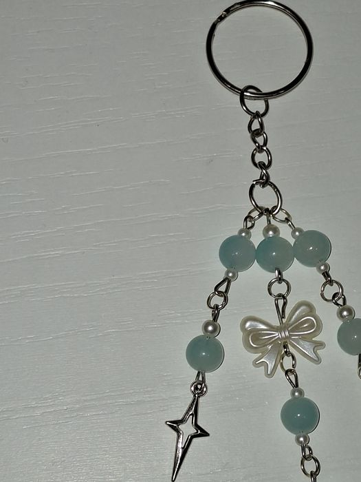 Błękitny breloczek