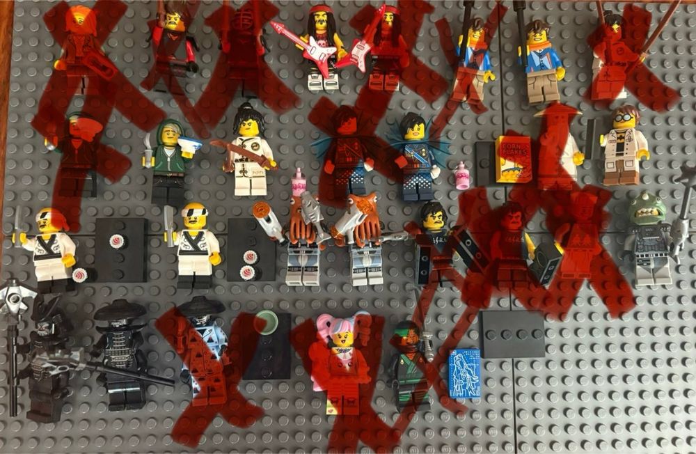 Оригінальне Lego Ninjago Movie Minifigures 2017