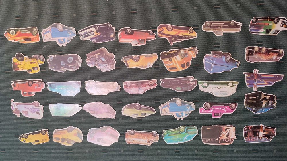 91 Calendários antigos de automóveis - Anos 80