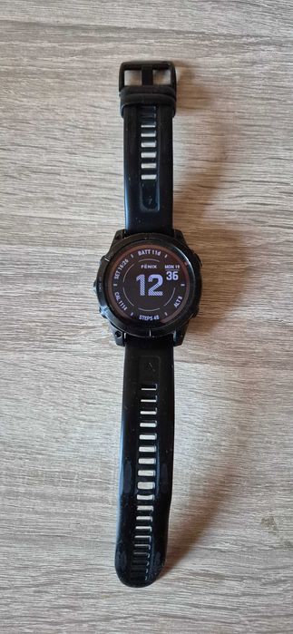 Годинник Garmin Fenix 7 Sapphire Solar (новий ремінь в подарунок)