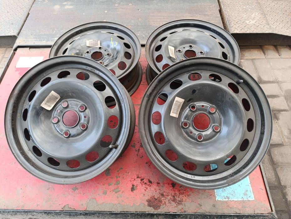 5x112 Felgi Stalowe 16 VW GOLF VII VIII T-Roc Skoda Karoq Audi Q2 6JX16 ET43