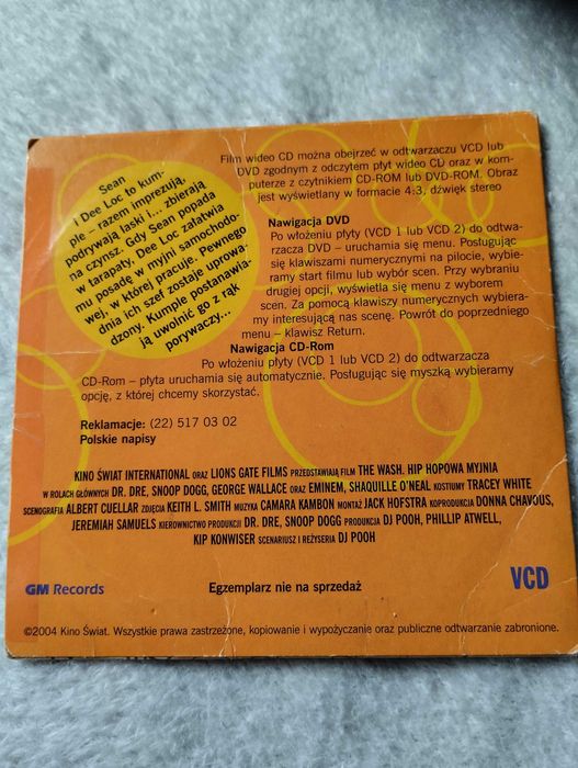 Hip hopowa myjnia płyta CD