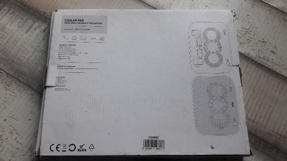 Podkładka chłodząca pod laptop do 17 cali USB *NOWA*