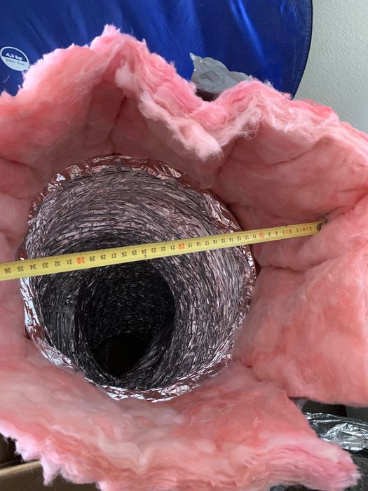 Tubos Aluminio com isolamento.