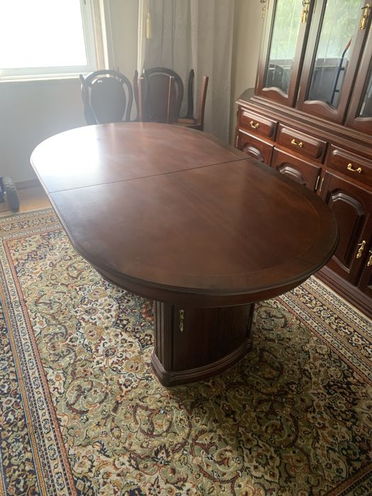 Mesa sala jantar com 6 cadeiras