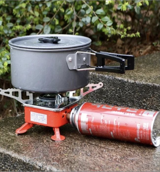 Газова туристична плита | Працює без світла | 2200 Вт