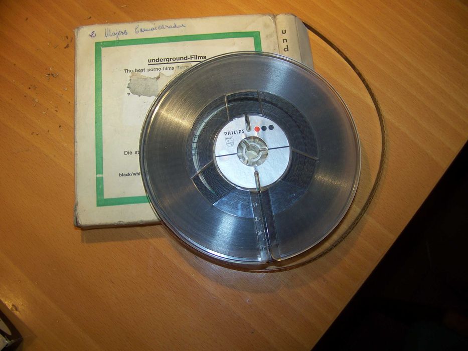 fita com filme a preto e branco - underground films, 60 m - 8 mm
