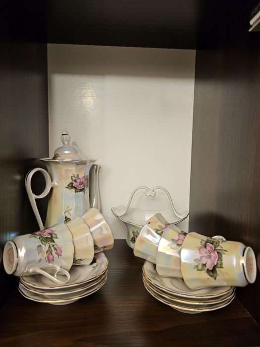 Кавовий сервіз Коростень фарфор